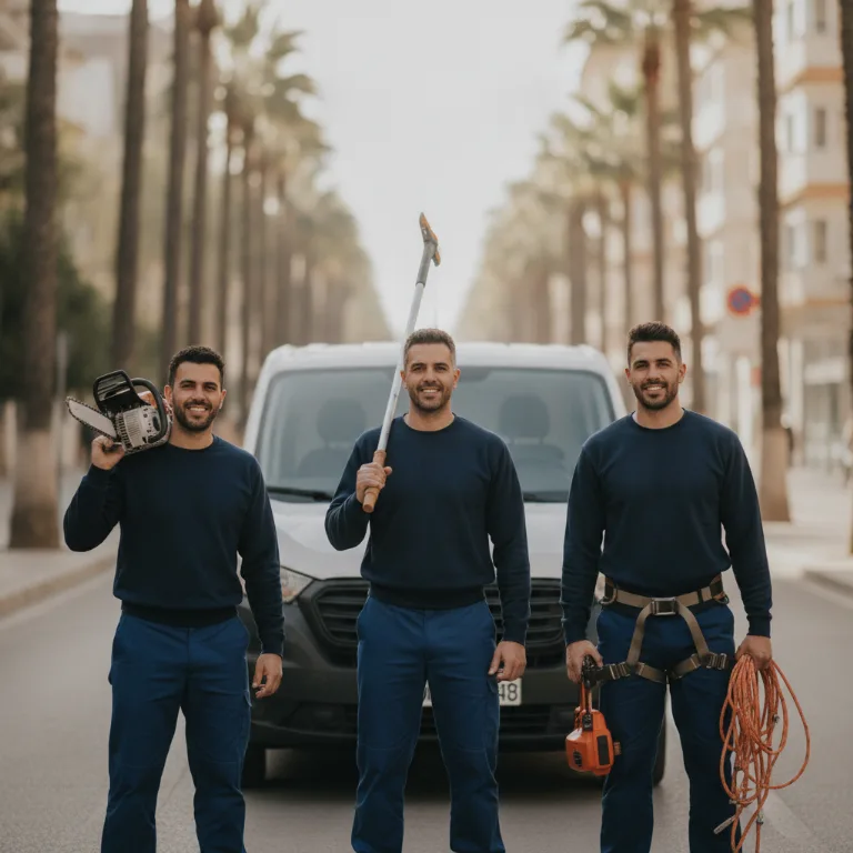 Abbattimento Alberi team a Alghero